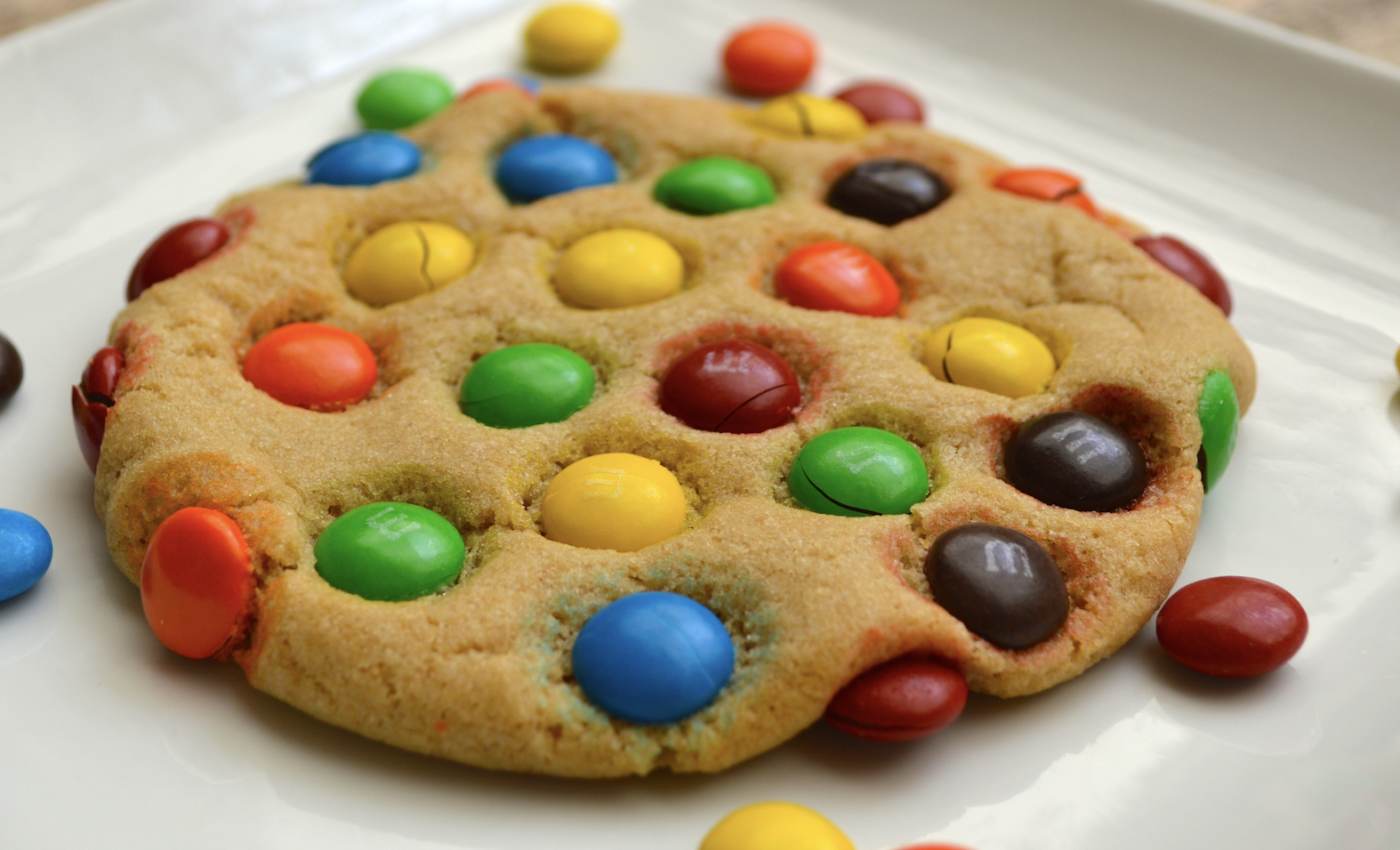 Order M & M Cookie food online from Baking Betty's store, Bloomington on bringmethat.com