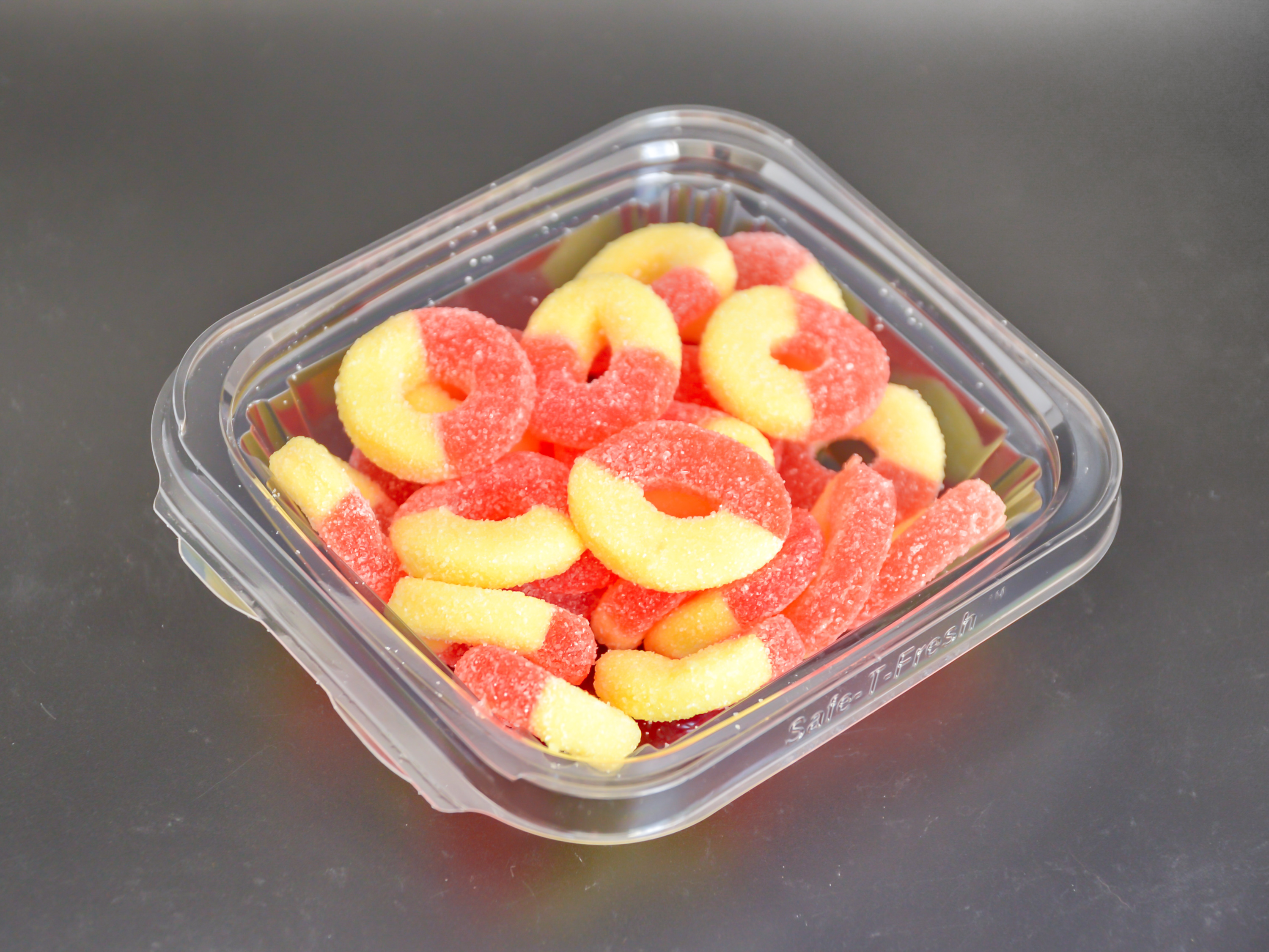 Order Gummy Peach Rings food online from Sweets 4 Treats store, Bakersfield on bringmethat.com
