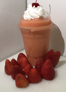 Order Strawberries smoothie  food online from El Papayon store, Ontario on bringmethat.com