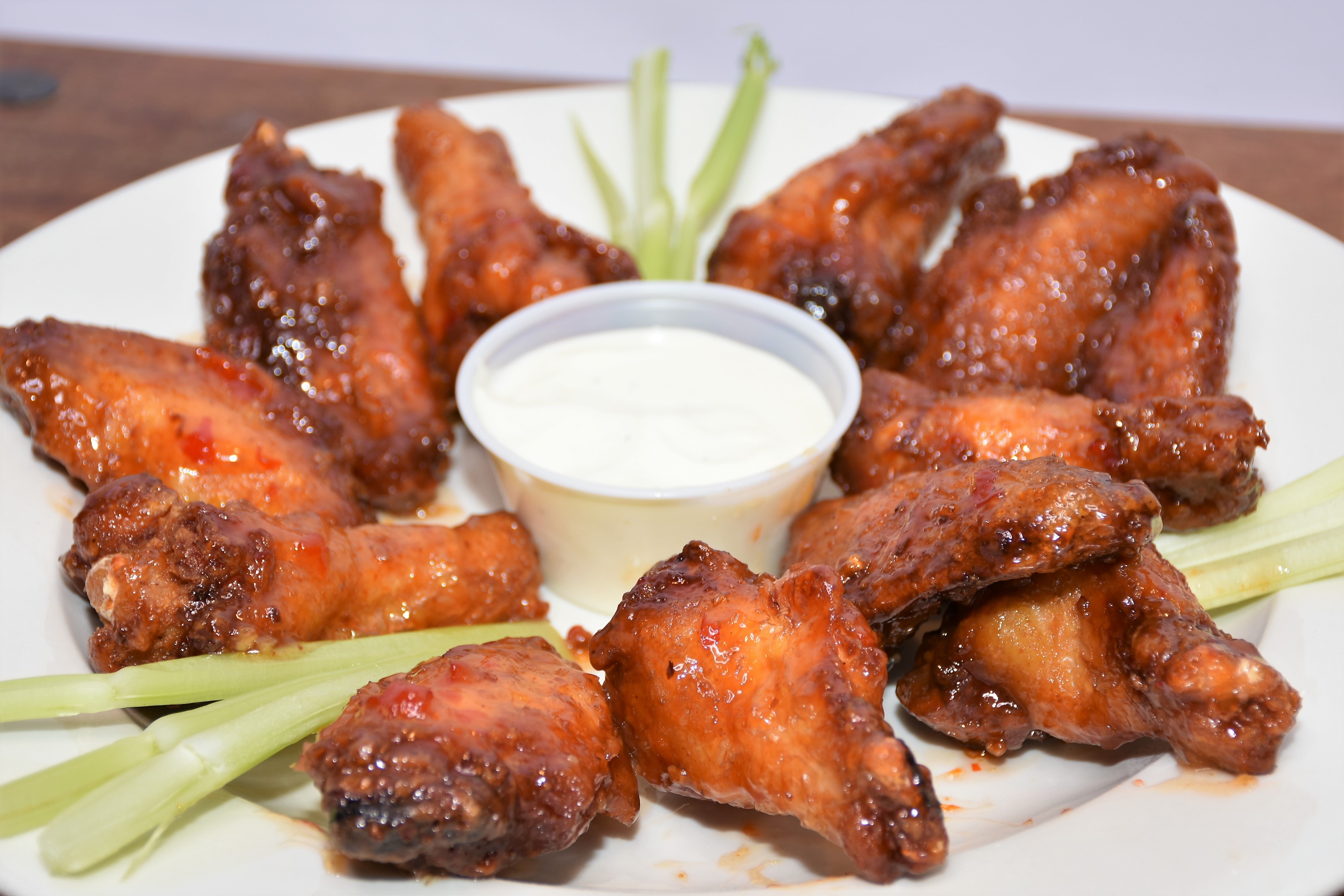 Order Buffalo Wings food online from Arcuris Pizza & Salad store, Cos Cob on bringmethat.com