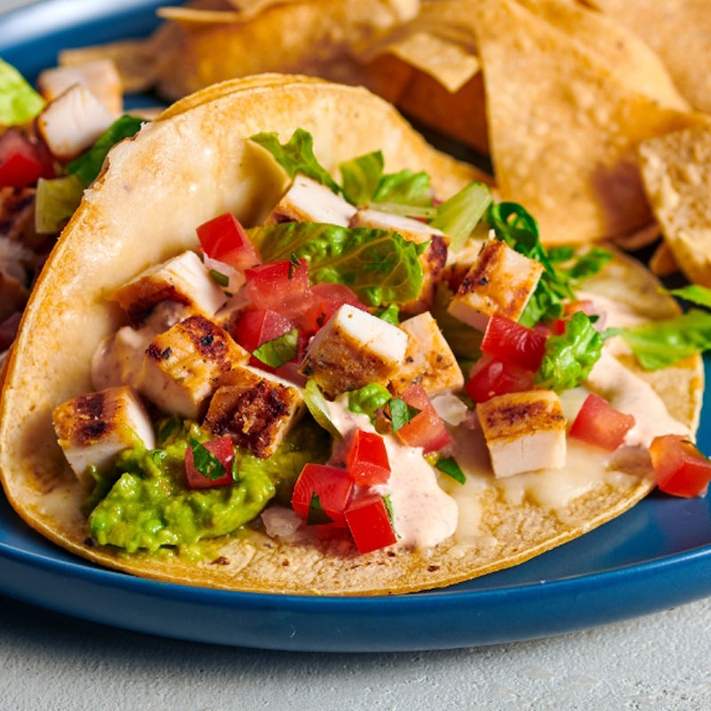 Order Classic Chicken Taco (a la carte) food online from Rubio's Fresh Mexican Grill store, Adelanto on bringmethat.com