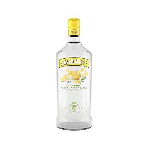 Order Smirnoff Citrus Twist Vodka (1.75 LTR) 1556 food online from Bevmo! store, BURLINGAME on bringmethat.com