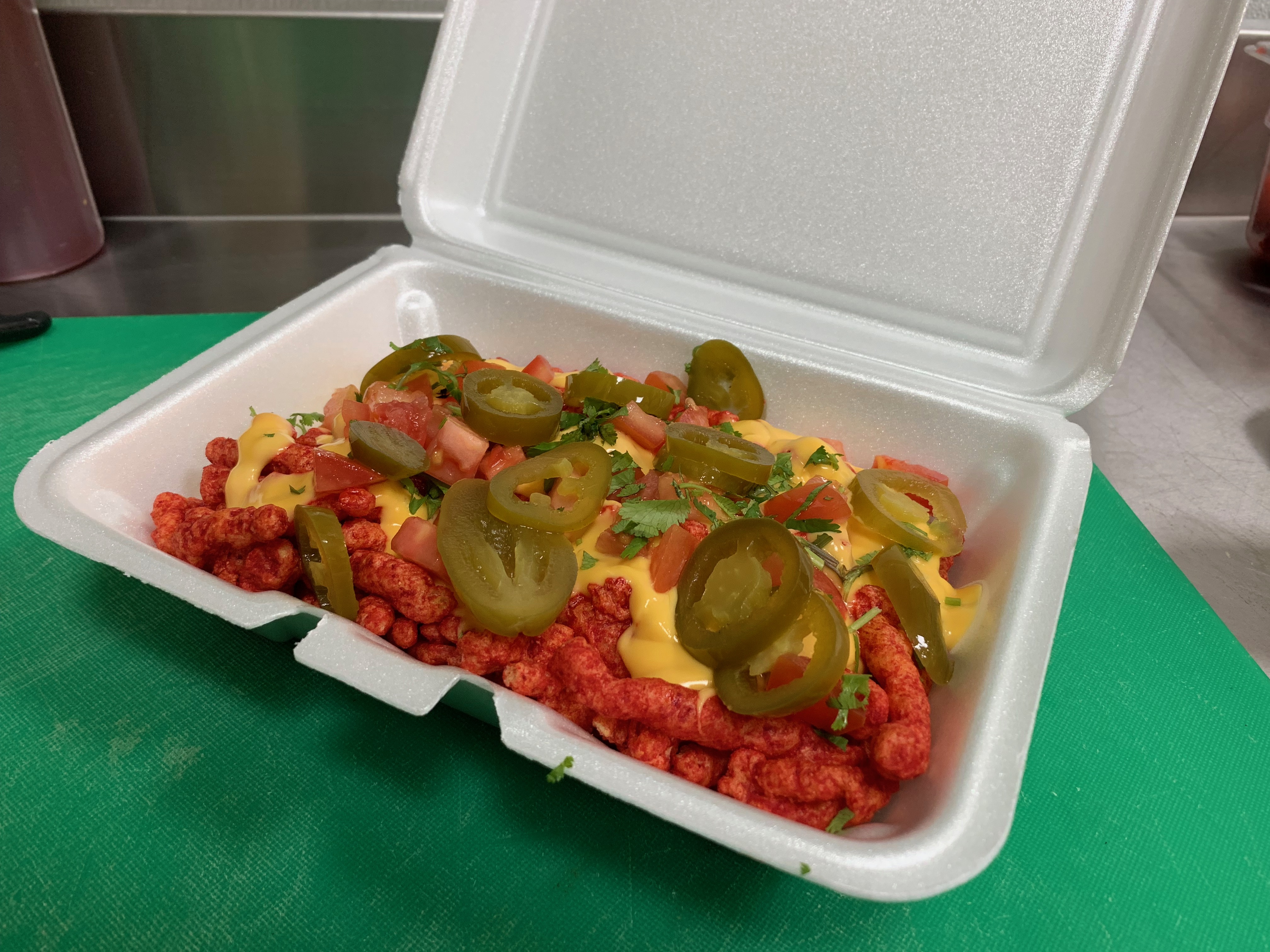 Order Hot cheetohs or takis food online from La Pina Loca store, Ann Arbor on bringmethat.com