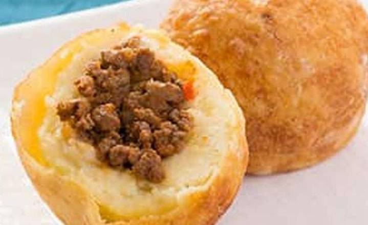 Order Stuffed Potatoes Ball (Beef) food online from Mofongos store, Wilmington on bringmethat.com