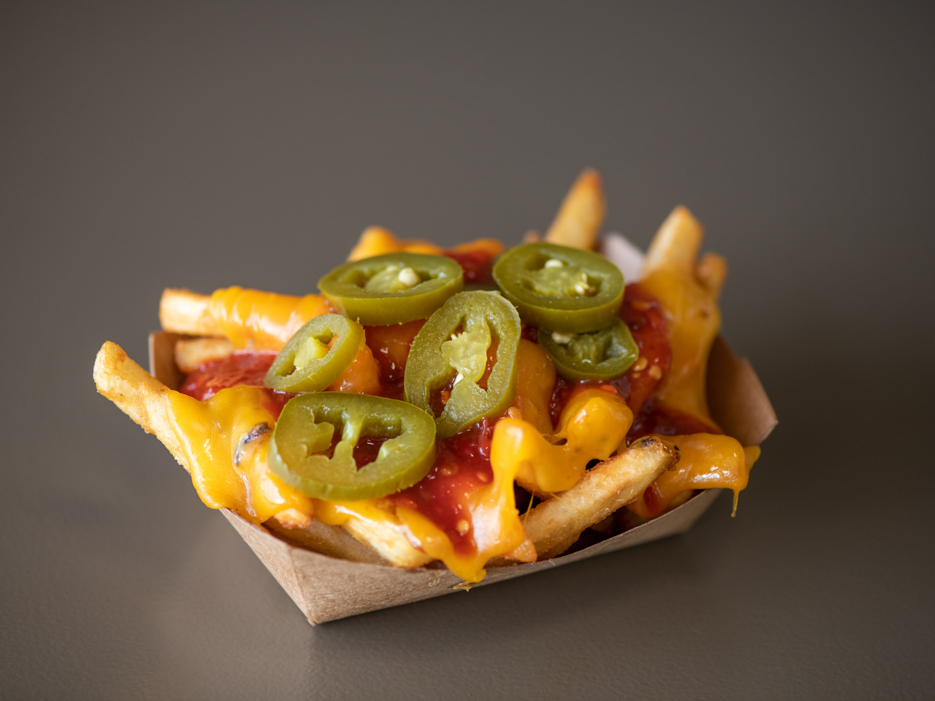 Order Cheesy Hot Fries food online from Burganic Hub store, Houston on bringmethat.com