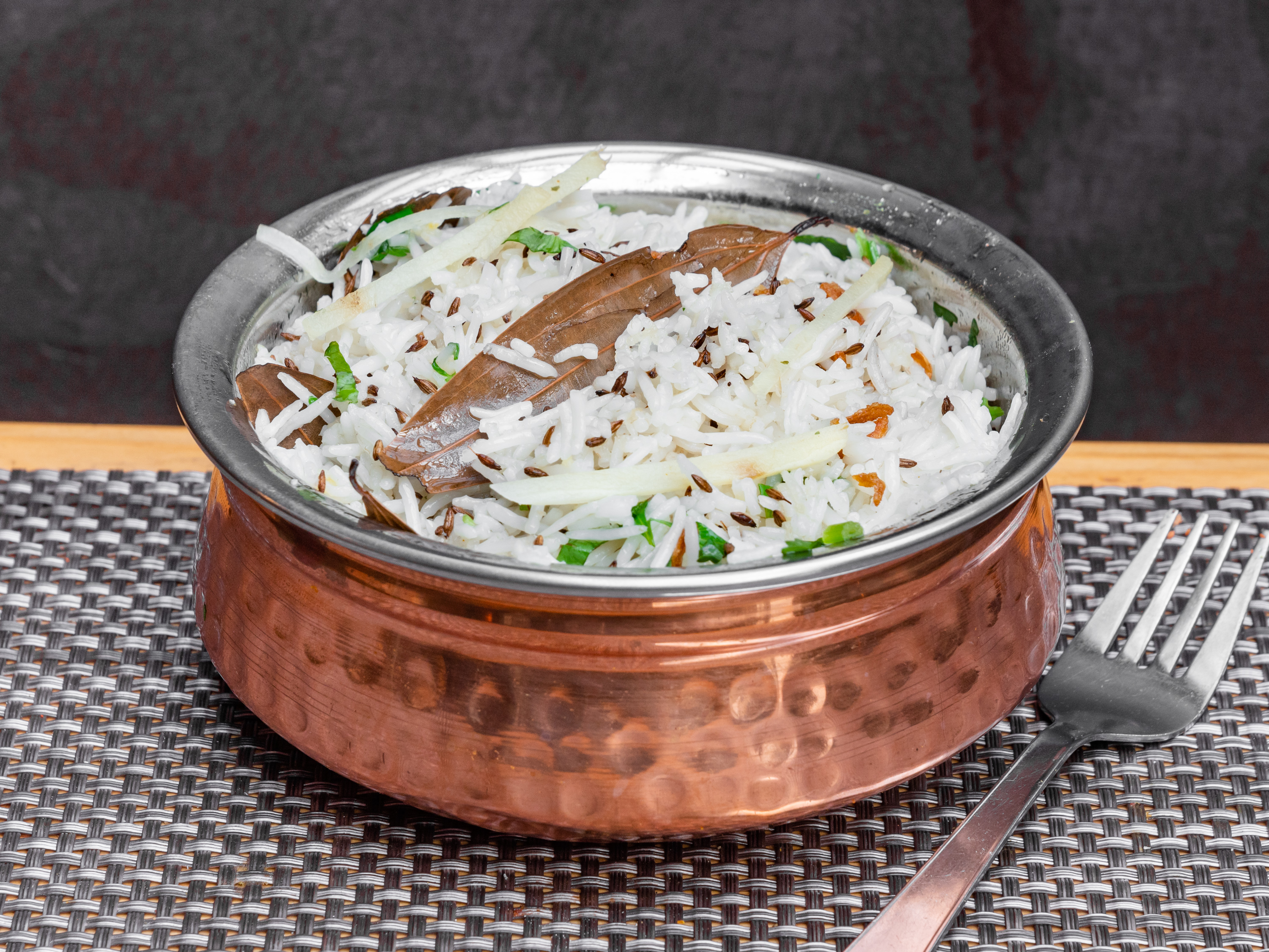 Order Jeera Ghee Rice food online from Patiala store, New York on bringmethat.com