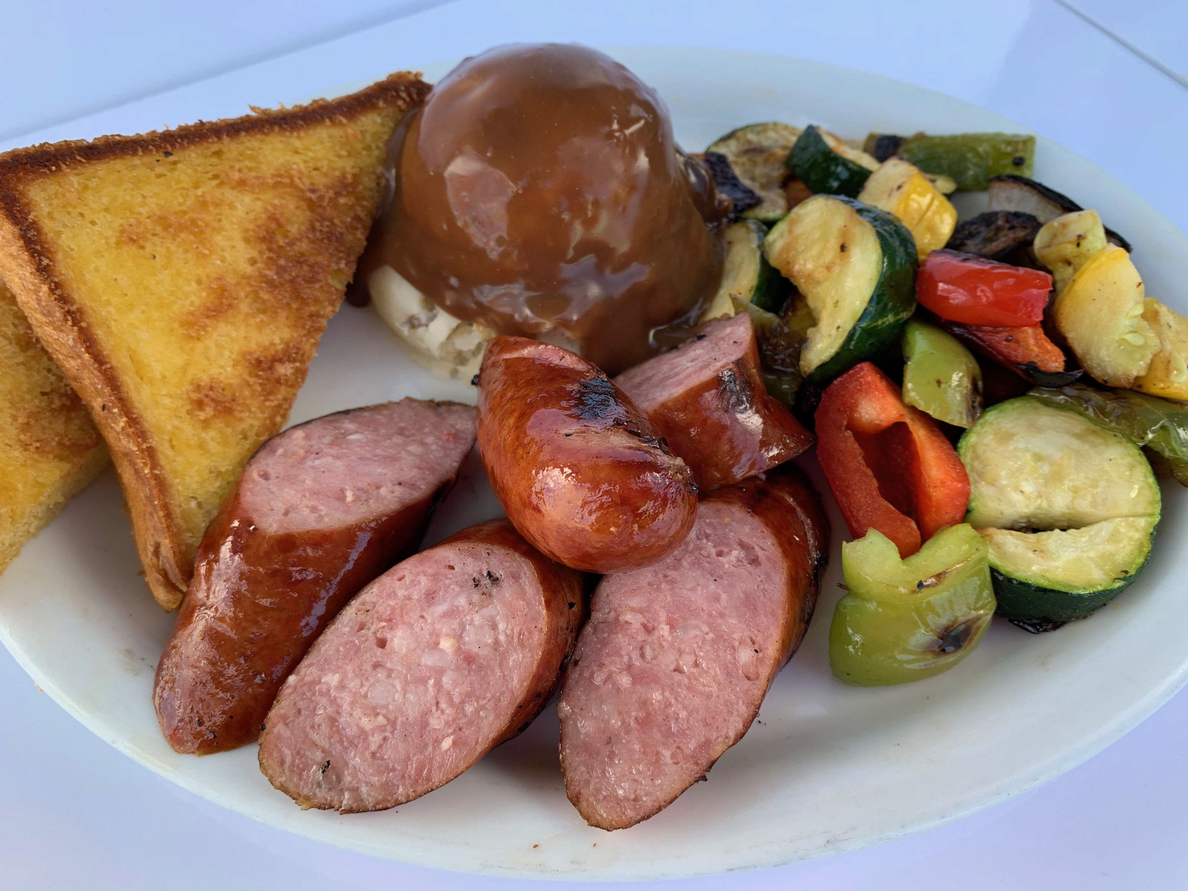 Order Smoked Kielbasa Sausage food online from Richie Real American Diner store, Victorville on bringmethat.com
