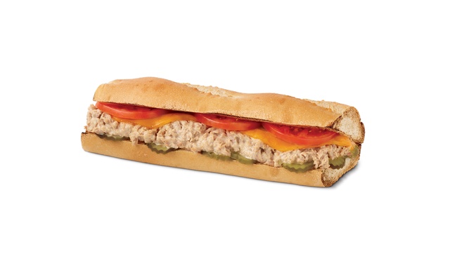 Order Tuna Melt Sub food online from Quiznos Sandwich Restaurants store, Brighton on bringmethat.com