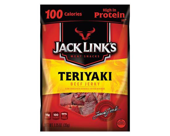 Order Jack Link's Teriyaki Beef (1.25 oz) food online from Checkout Food Stores #47 store, Houston on bringmethat.com