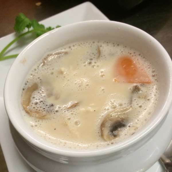 Order Tomkha food online from Thai Tea Asian Fusion Cafe  store, Irving on bringmethat.com