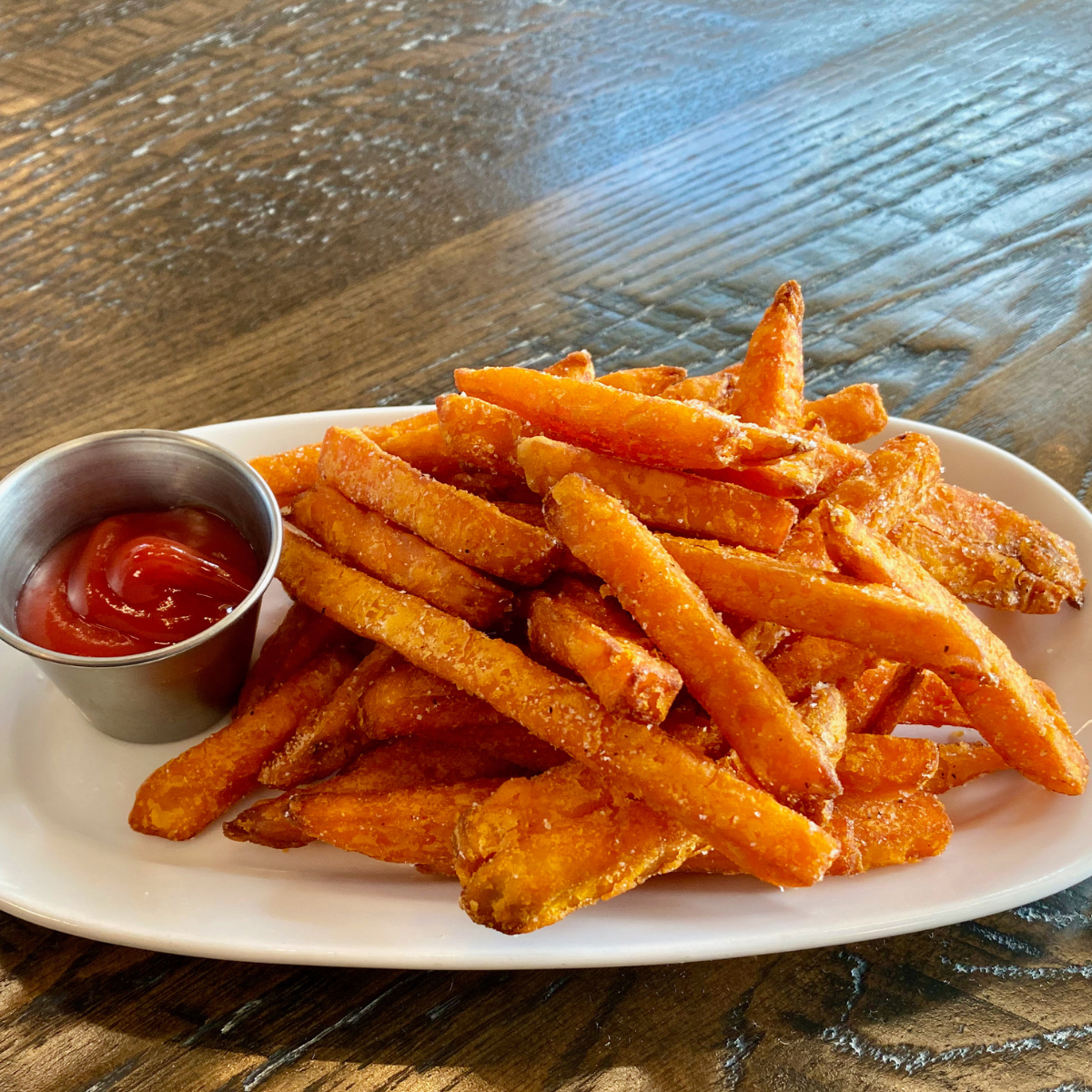 Order Sweet Potato Fries food online from Burntwood Tavern store, Canton on bringmethat.com