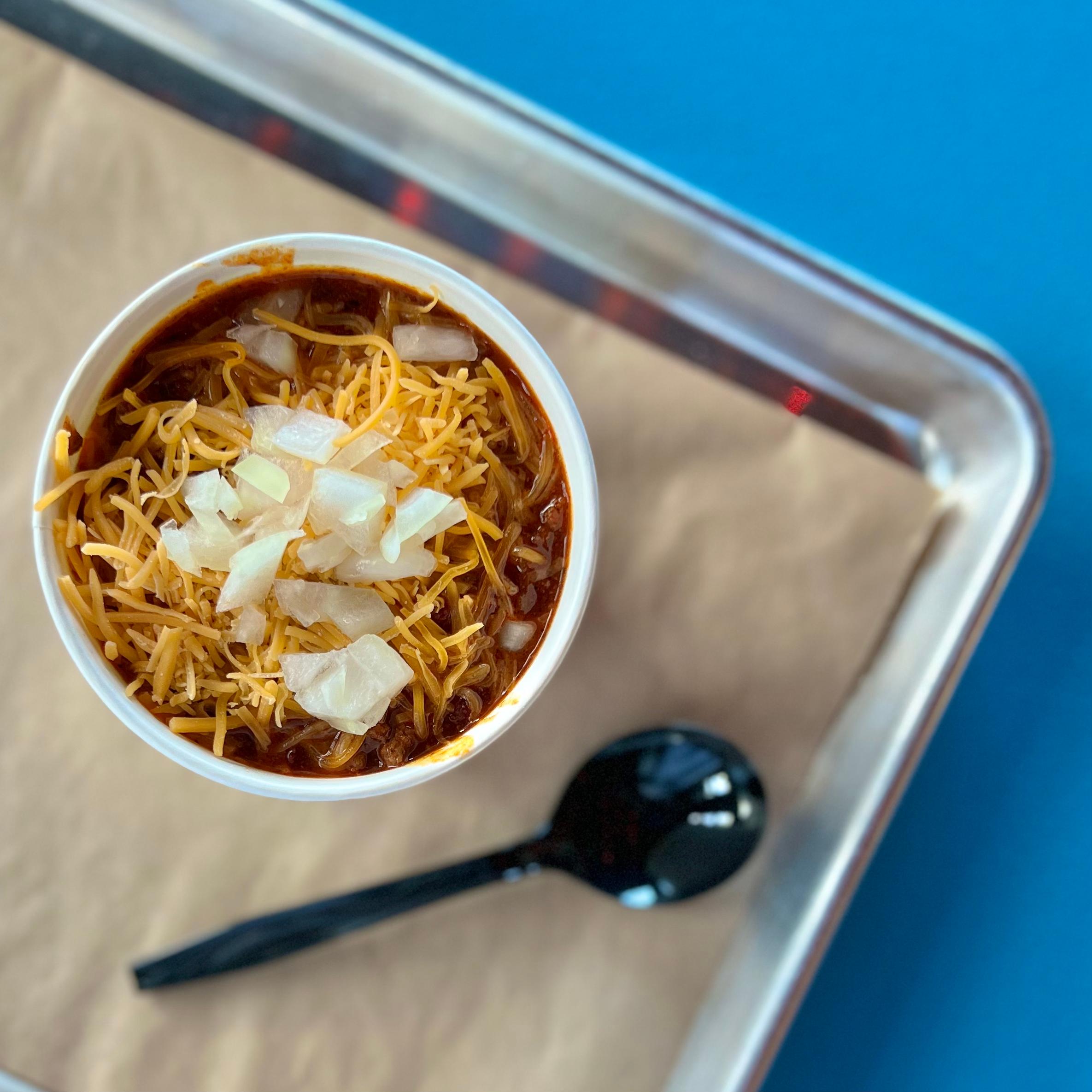 Order Homemade Chili food online from Cheeseburgers - A Take-Out Joint store, Omaha on bringmethat.com