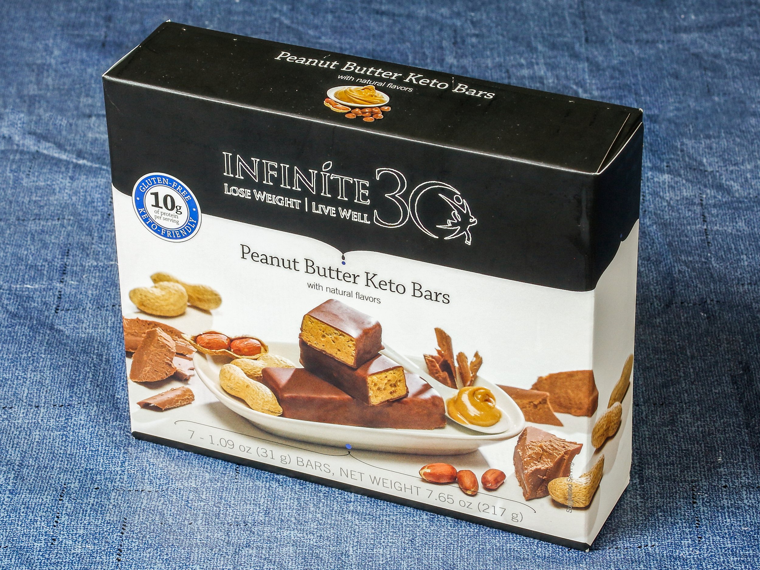 Order Peanut Butter Keto Bars food online from Infinite30 Weight Loss and Wellness store, Raleigh on bringmethat.com
