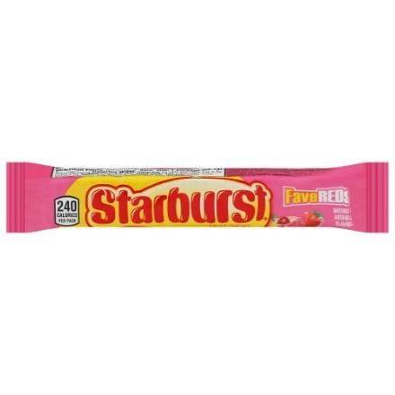 Order Starburst Fave Reds (2.07 oz) food online from 7-Eleven By Reef store, Marietta on bringmethat.com