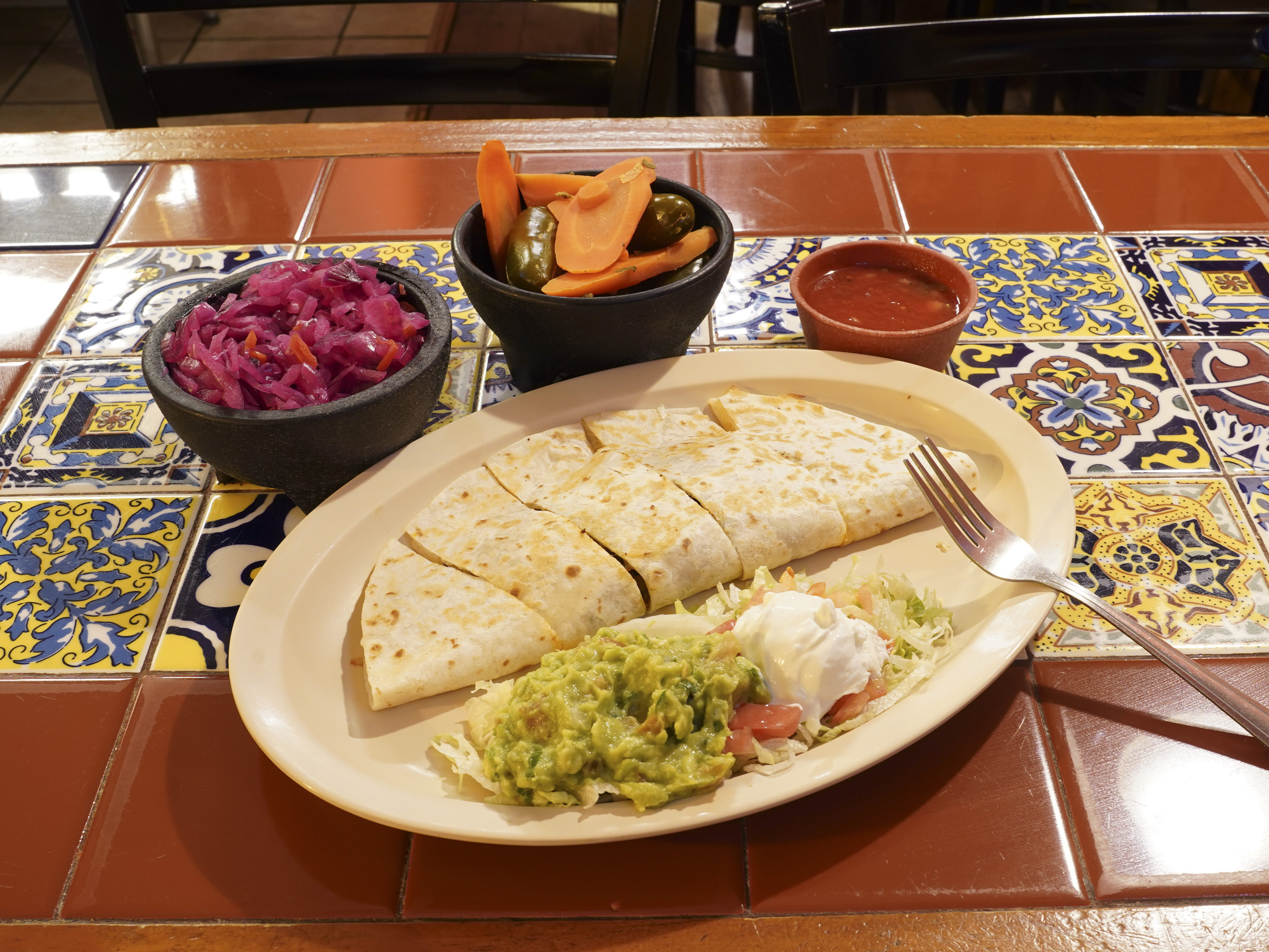Order Quesadillas el Primo food online from El Primo Mexican Restaurant store, Joliet on bringmethat.com