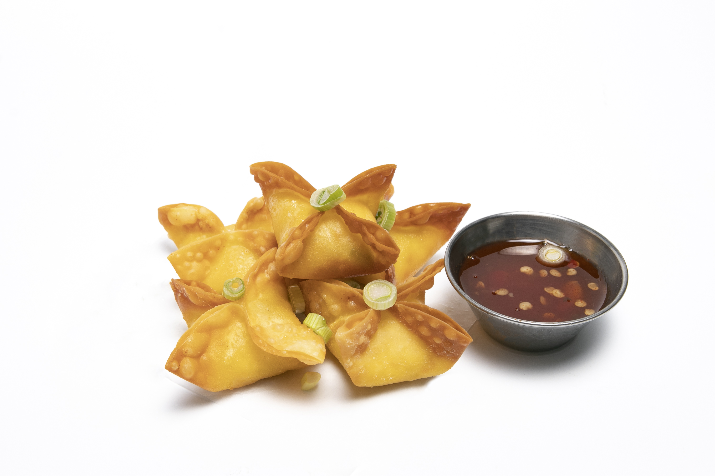 Order A6. Cheese Crab Rangoon (5 Pcs) food online from SUROSS Thai Bistro store, New York on bringmethat.com