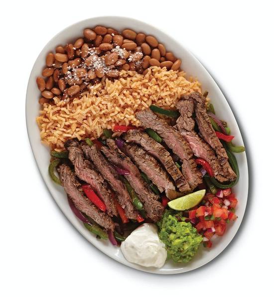 Order Fajitas food online from Baja Fresh Mexican Grill store, Los Angeles on bringmethat.com