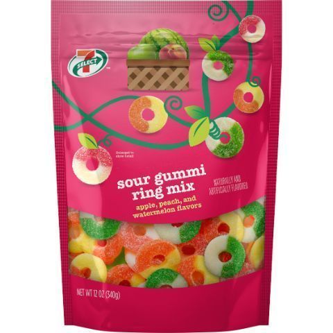 Order 7-Select Sou Gummi Ring Mix 12z food online from 7-Eleven store, Post Falls on bringmethat.com