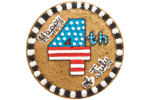 Order Fourth of July Cookie Cake food online from American Deli on Broad St. store, Athens on bringmethat.com