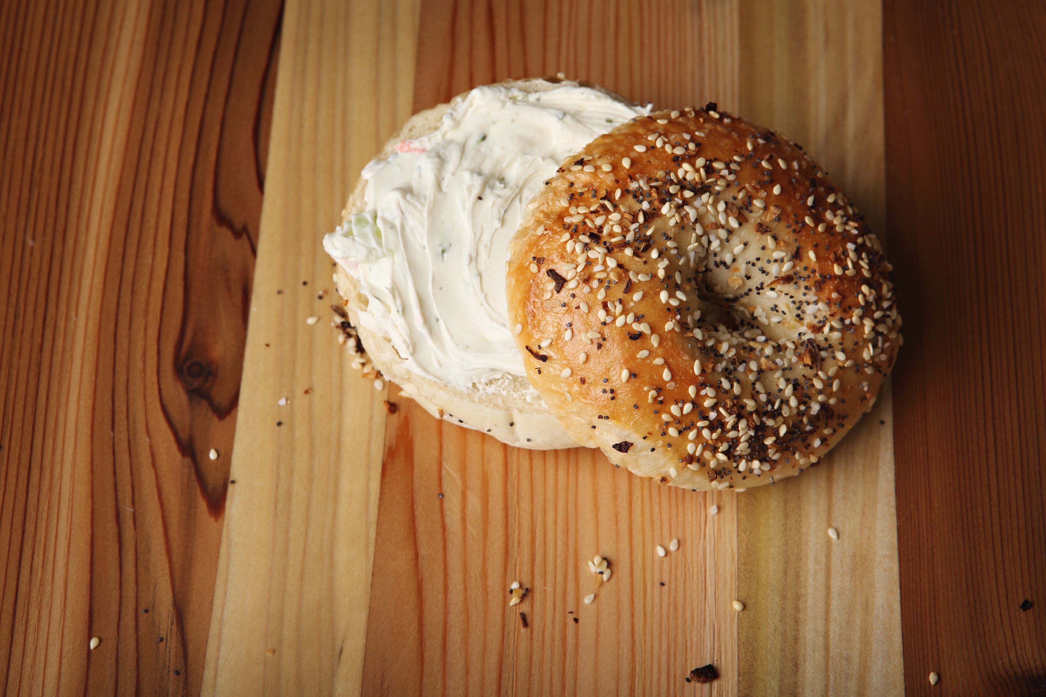 Order Bagel ＆ Cream Cheese food online from Barry Bagels store, Dublin on bringmethat.com