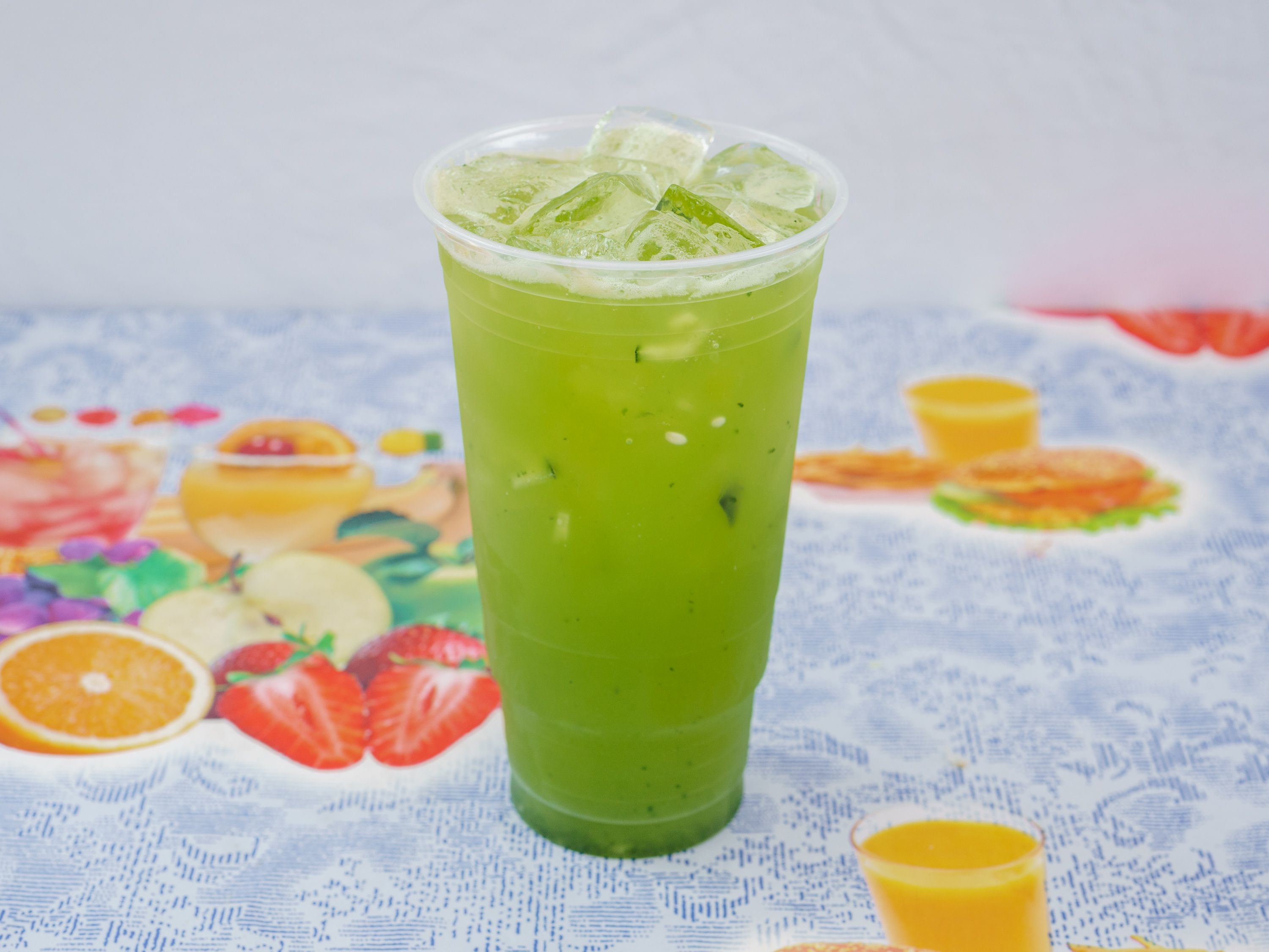 Order Cucumber and Lime Horchata food online from Pacos Tacos store, Fullerton on bringmethat.com