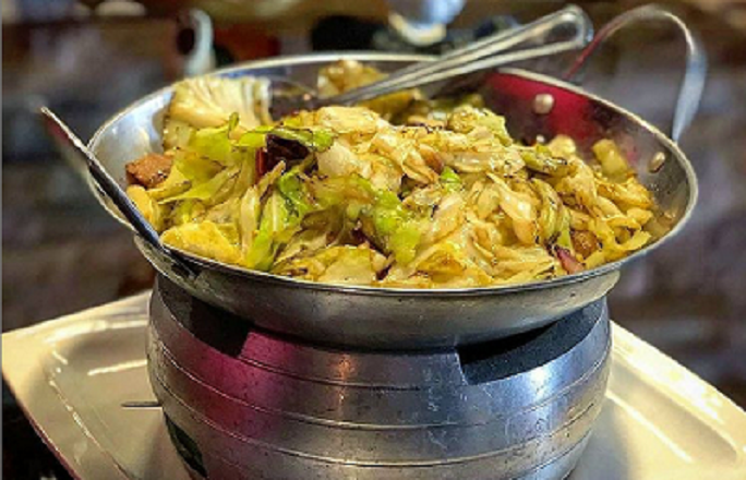 Order 48. Stir-Fried Cabbage with Bacon food online from Peter Chang store, Glen Allen on bringmethat.com