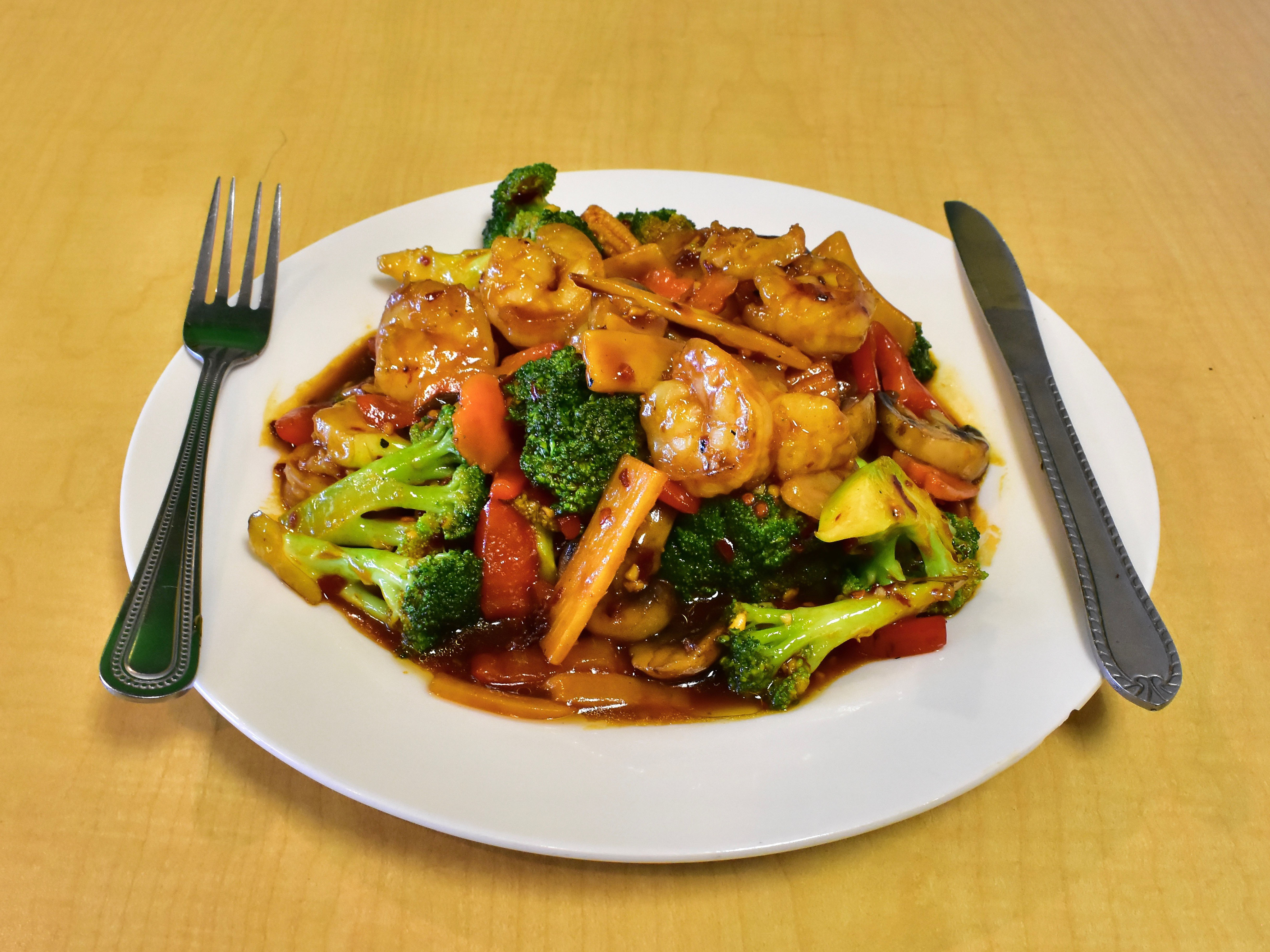 Order 79. Hunan Shrimp food online from Peking Garden Restaurant store, El Paso on bringmethat.com