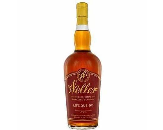 Order W.L. Weller, Antique Old Weller The Original Wheated Kentucky Straight Bourbon Whiskey 107 Proof · 750 mL food online from House Of Wine store, New Rochelle on bringmethat.com