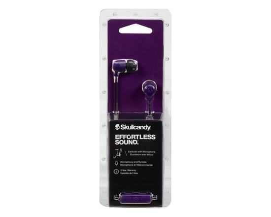 Order Skullcandy Wired Ear Buds With Mic - Purple food online from Rocket store, Whittier on bringmethat.com