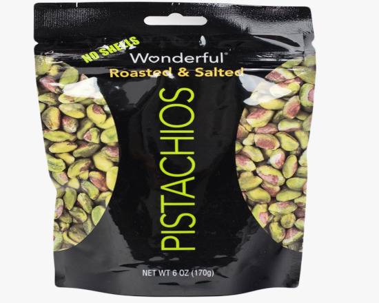 Order Wonderful Pistachios Roasted food online from Aisle 1 store, Lincoln on bringmethat.com