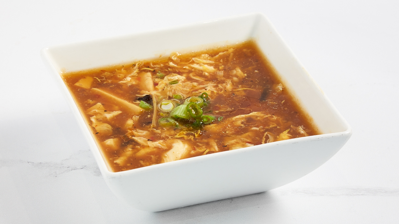 Order Hot Sour Soup food online from Yoki Japanese Restaurant store, Medford on bringmethat.com