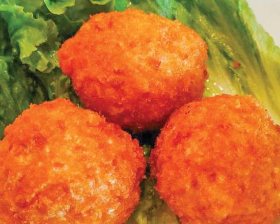 Order 酥炸蝦球 (L) Deep Fried Shrimp Balls  3pcs food online from New Fusion store, Arcadia on bringmethat.com
