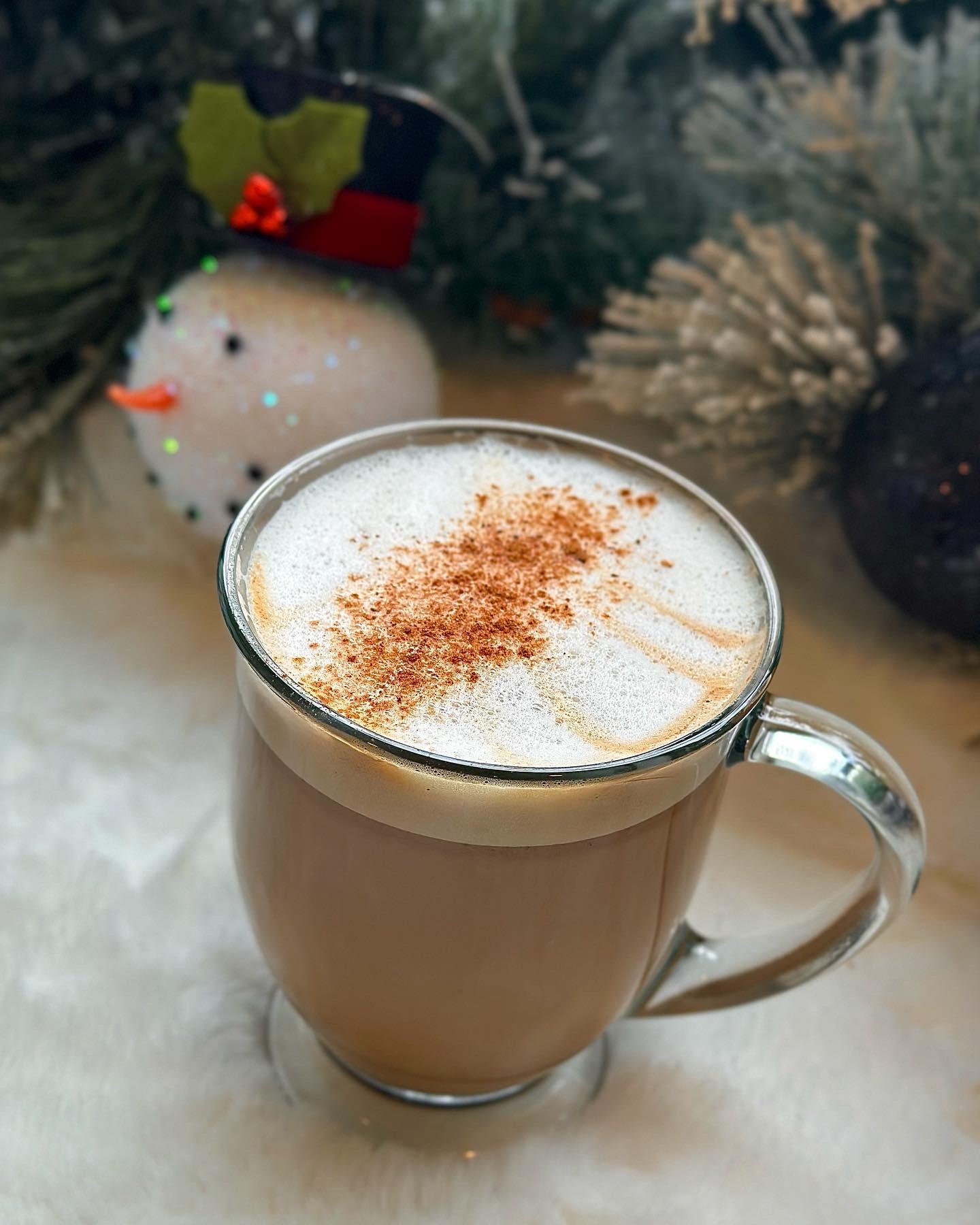 Order NEW! Eggnog Latte food online from The Farmacy store, Modesto on bringmethat.com