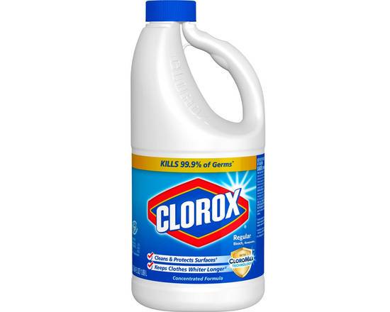 Order Clorox Liquid Bleach (64 oz) food online from Gilligan Retail store, Chandler on bringmethat.com