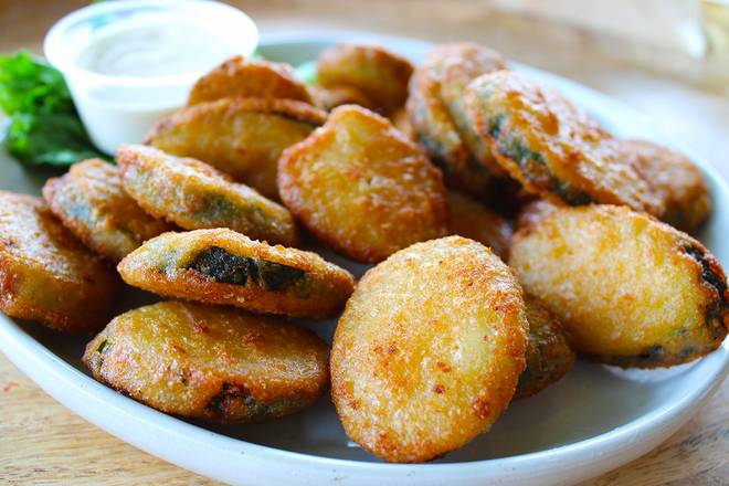 Order Fried Zucchini food online from The Patio store, Bridgeview on bringmethat.com