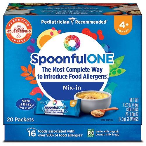 Order SpoonfulONE Early Allergen Introduction Mix In - 0.08 oz x 20 pack food online from Walgreens store, Springfield on bringmethat.com