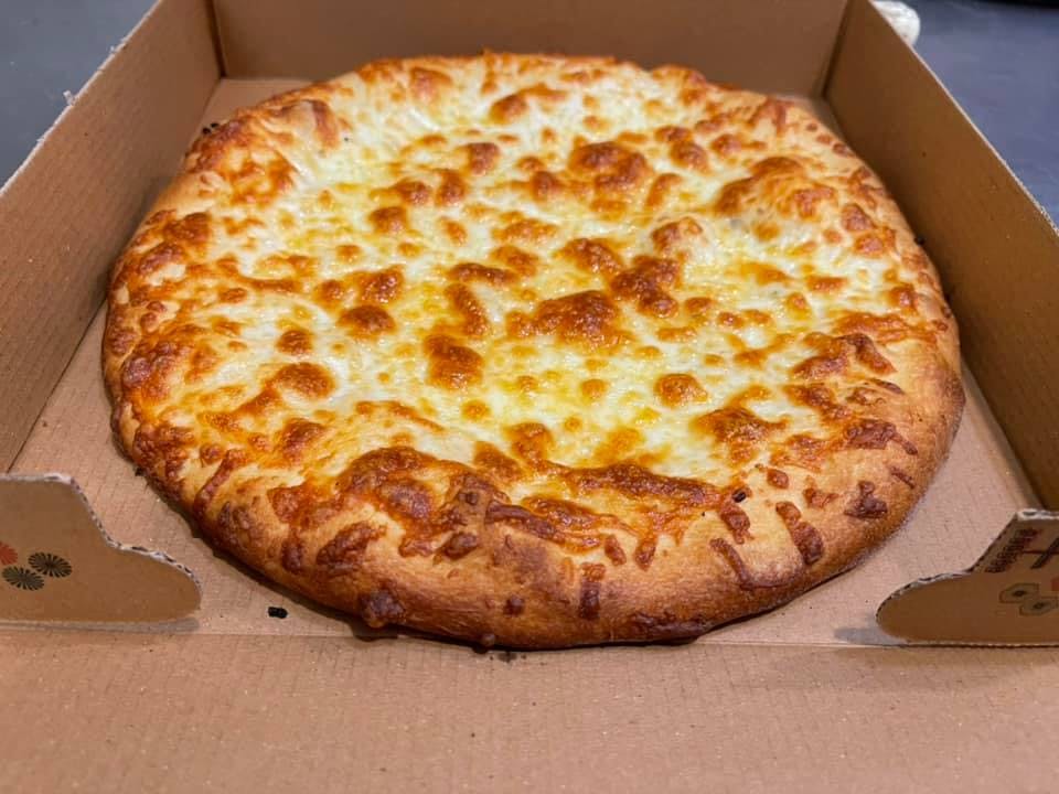 Order 4-Cheese Pizza - 10" food online from Basil Pizza store, Dublin on bringmethat.com