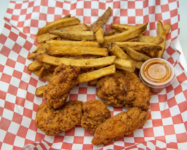 Order Heaven's Chicken Tender food online from Yancey Food Truck store, Houston on bringmethat.com