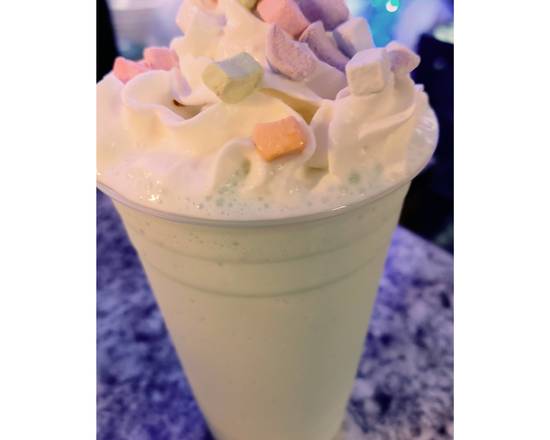 Order Pennywise Surprise Cotton Candy Frap (20oz) food online from The Blue Door store, Savannah on bringmethat.com
