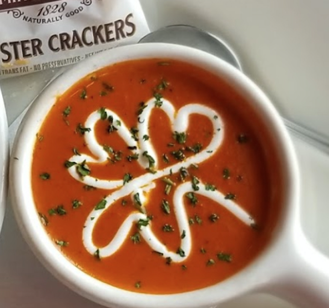 Order Tomato Soup - Bowl food online from Mo Irish Pub store, College Station on bringmethat.com