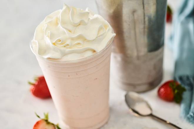 Order STRAWBERRY SHAKE food online from Smashburger store, Colonie on bringmethat.com