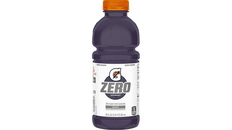 Order Gatorade G Zero Thirst Quencher, Grape food online from Route 7 Food Mart store, Norwalk on bringmethat.com
