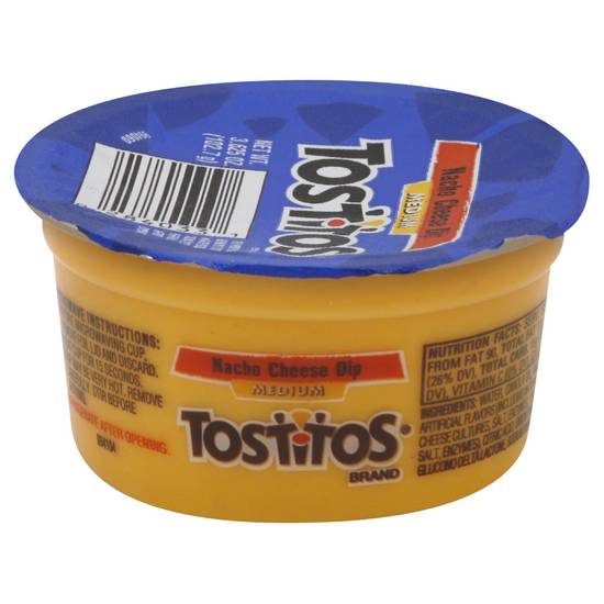 Order Tostitos Dip Medium Nacho Cheese Flavored (3.625 oz) food online from Rite Aid store, Yamhill County on bringmethat.com