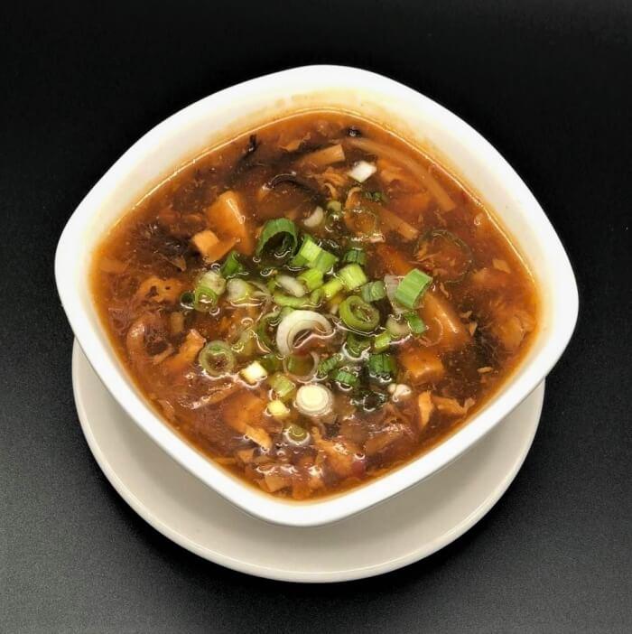 Order HOT & SOUR SOUP food online from Kim Son Cafe  store, Houston on bringmethat.com