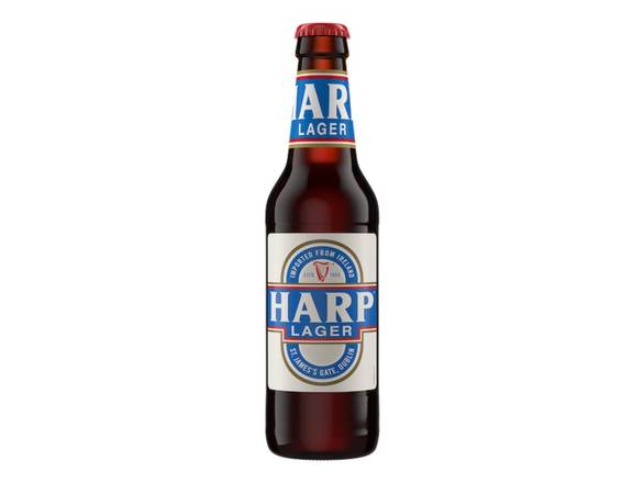 Order Harp Lager - 6x 12oz Bottles food online from Magothy Wine & Spirits store, Severna Park on bringmethat.com