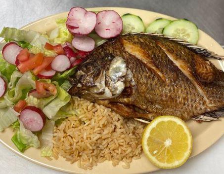 Order Fried Whole Fish food online from Starsanti Mexican Food store, Pantego on bringmethat.com