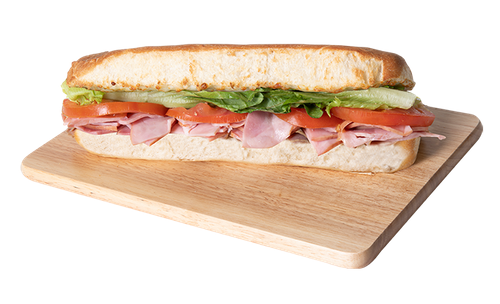Order Ham Sandwich food online from Post Game Pizza store, Ozark on bringmethat.com