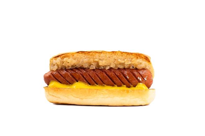 Order GRILLED ALL BEEF HOT DOG food online from Samburgers store, San Diego on bringmethat.com