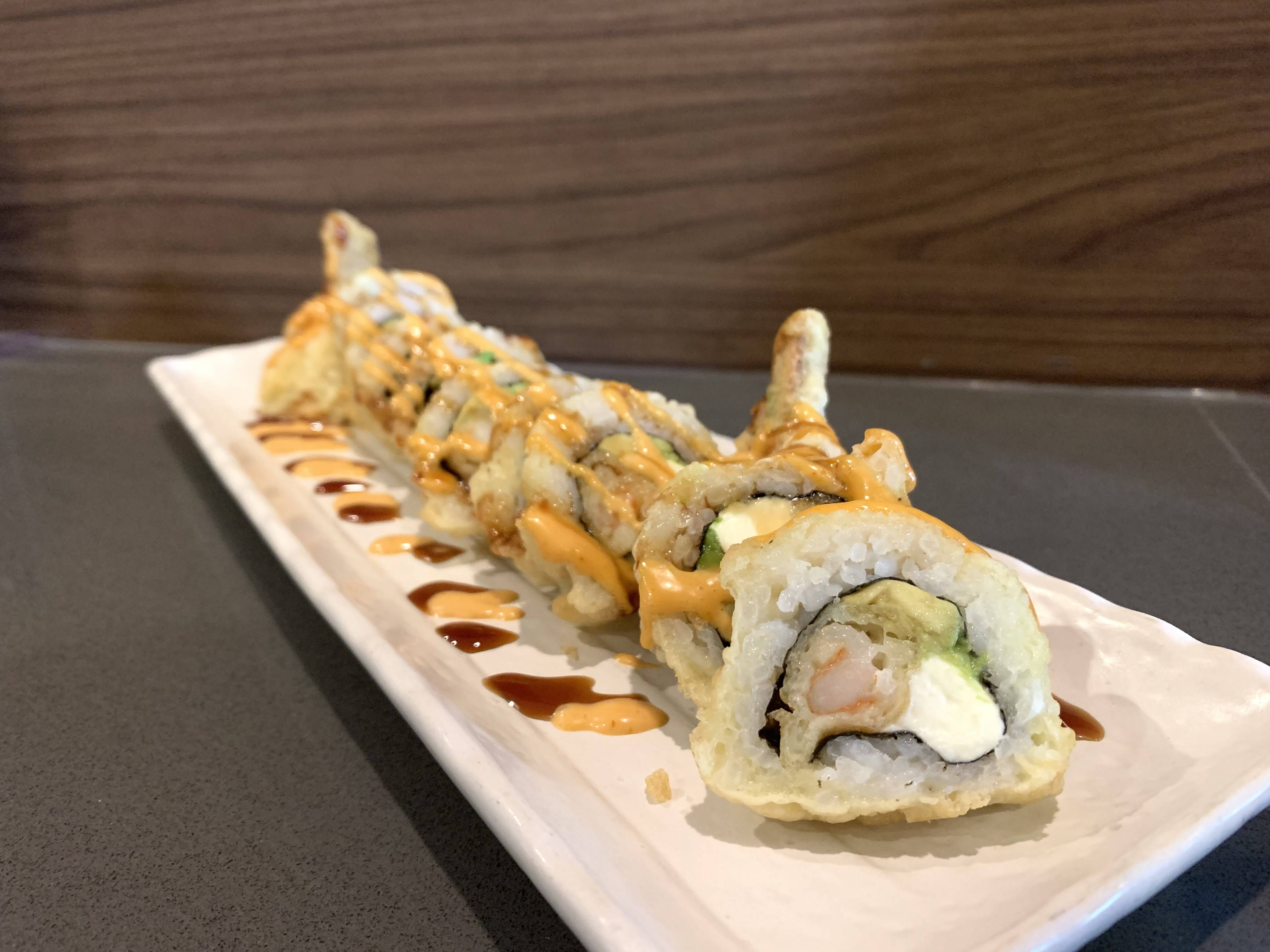 Order Mr. Miyagi Roll food online from Kuma Sushi store, San Jose on bringmethat.com