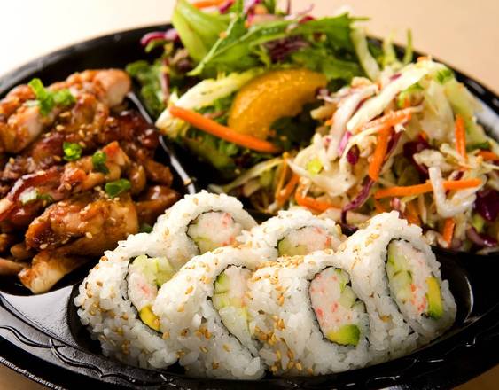 Order Chicken  & California Roll Combo Plate food online from Sansai Japanese Grill store, Carson on bringmethat.com